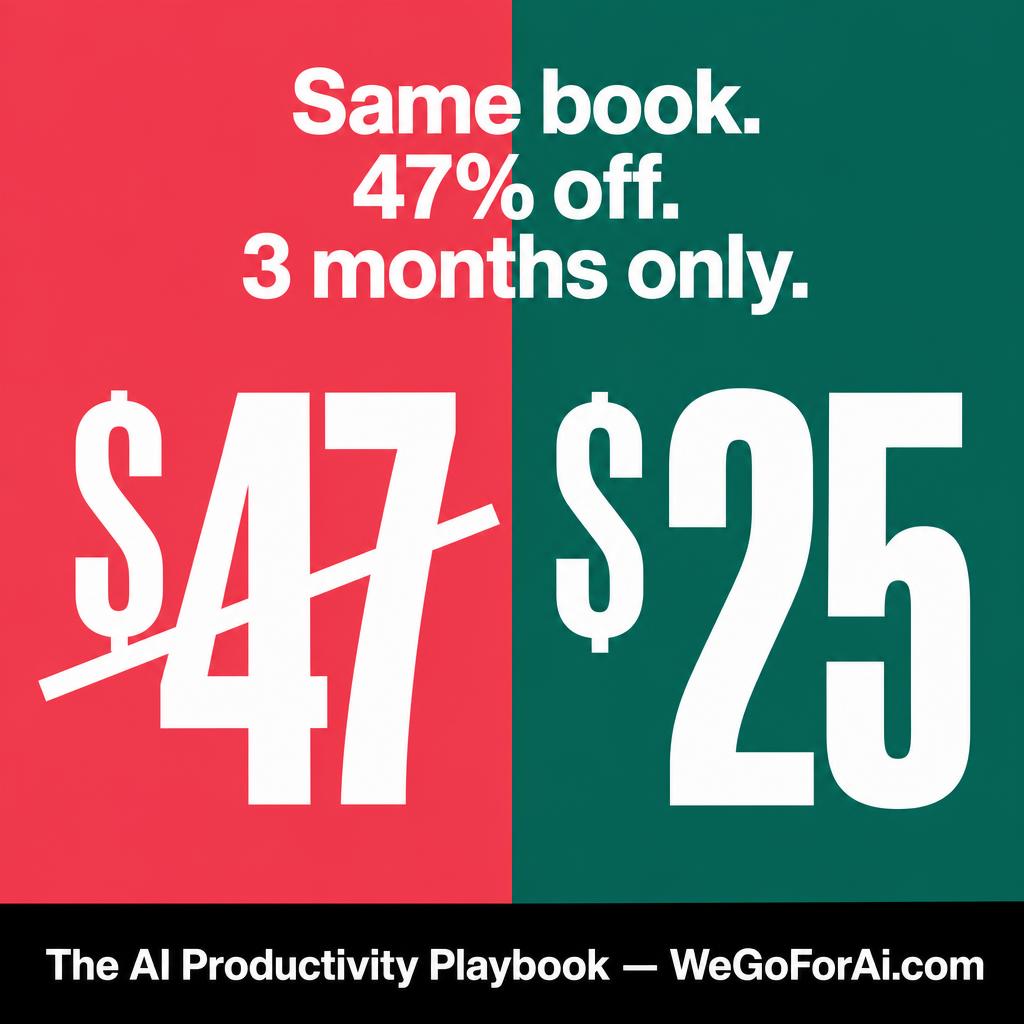 Same book. 47% off. 3 months only.