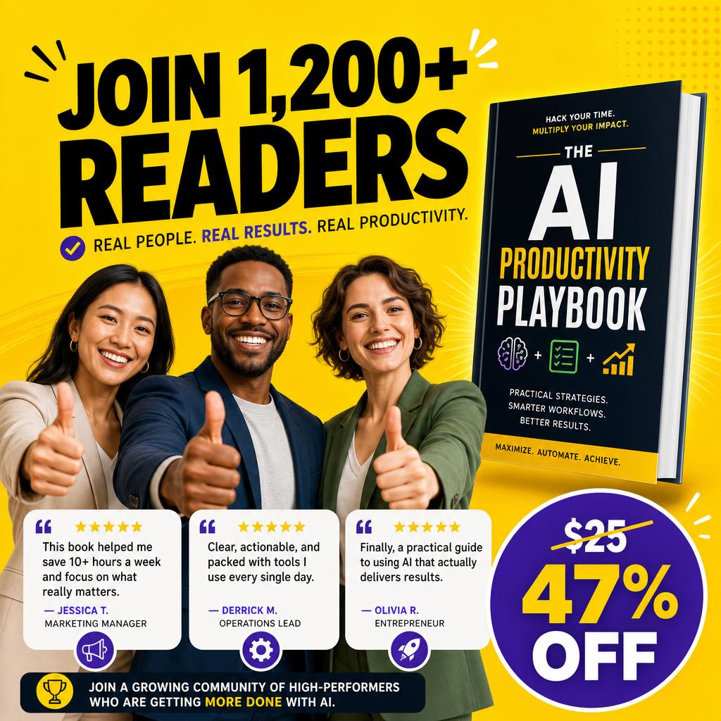 Join 1,200+ readers saving 10 hrs/week with AI.